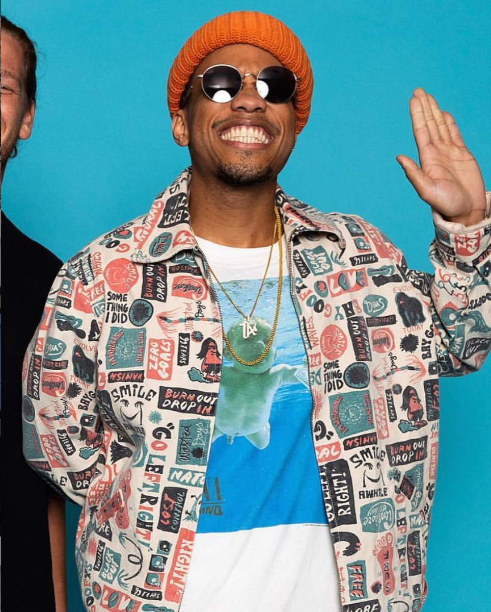 Andersoon Paak in Nirvana tee from Storeroom Vintage