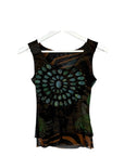 Vintage Mesh Italy Y2K Women's Top (M)