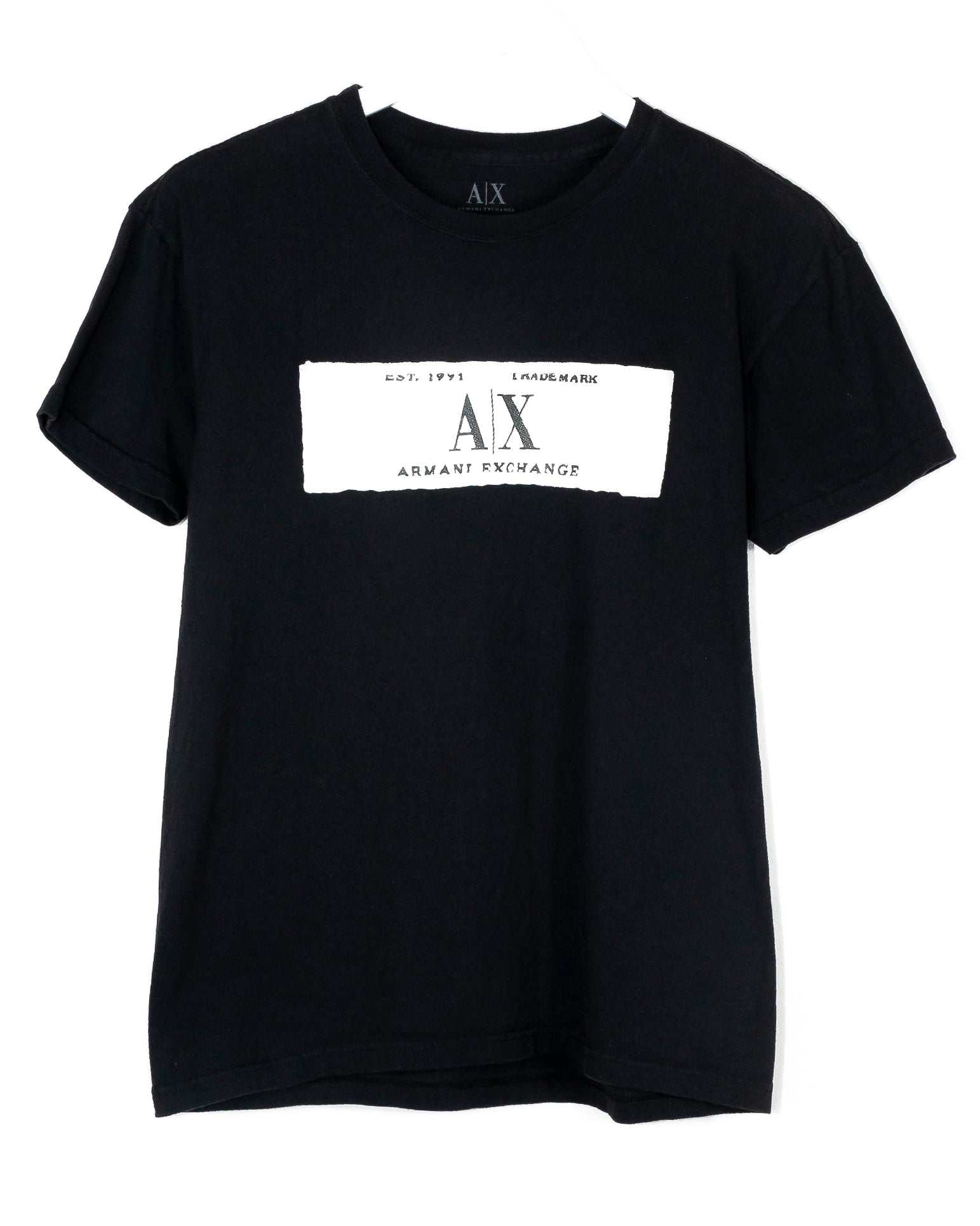 Armani exchange t shirt made in peru best sale