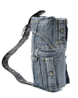 Upcycled SRV Denim Belt Bag