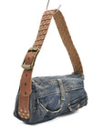 Upcycled SRV Denim Belt Bag