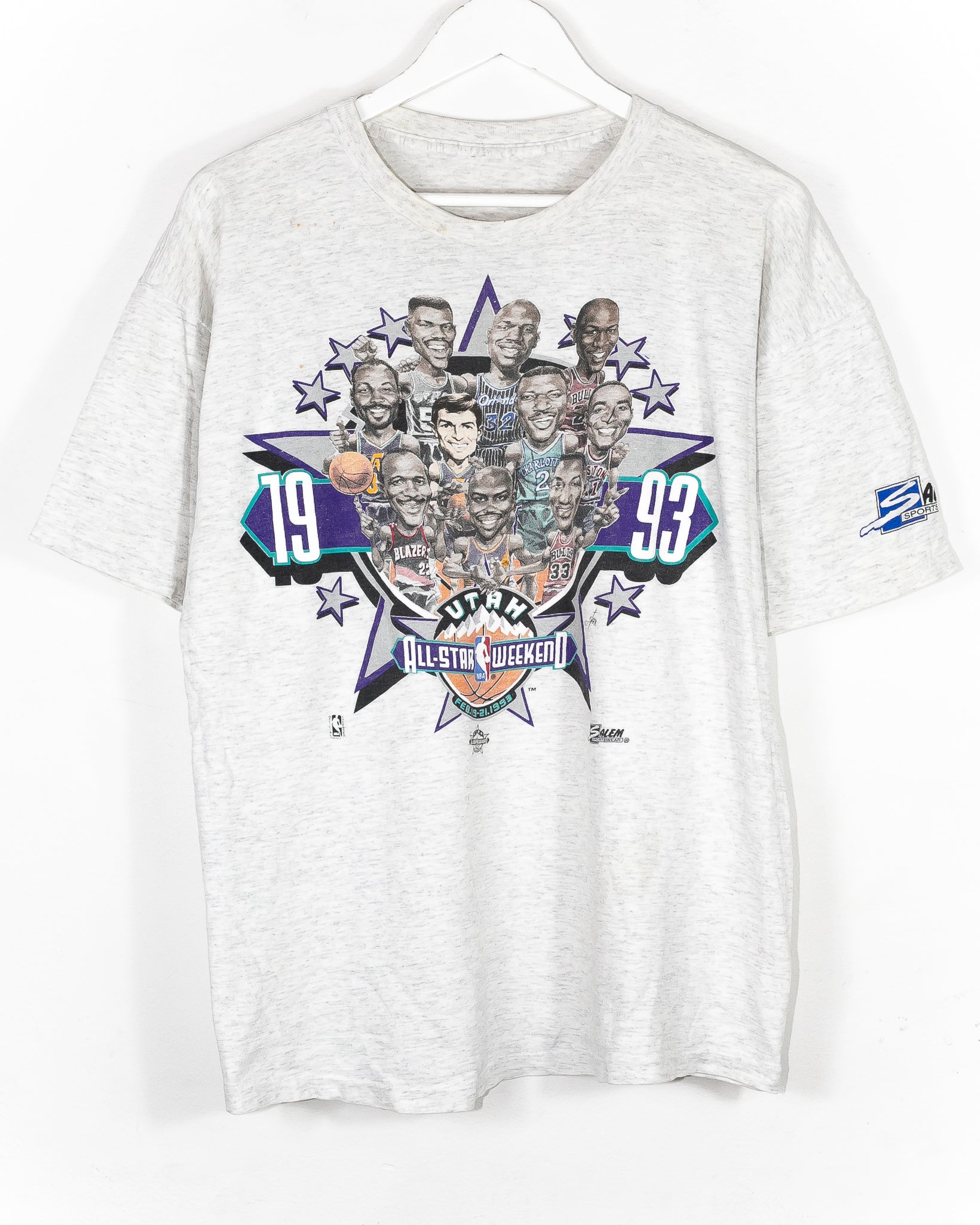 Vintage '93 All Star Weekend NBA T-Shirt (L/XL) – Storeroom Vintage