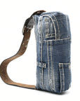 Upcycled SRV Denim Belt Bag