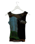 Vintage Mesh Italy Y2K Women's Top (M)