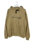 Vintage Stussy 90's Hoodie Jumper (L/XL)