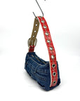 Upcycled SRV Denim Belt Bag