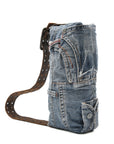 Upcycled SRV Denim Belt Bag