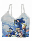 SRV Upcycled “Anime Mickey” Singlet Top (S)