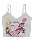 SRV Upcycled “Anime” Singlet Top (S)