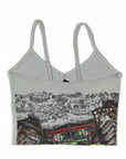 SRV Upcycled “Monster Jam” Singlet Top (S)