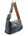 Upcycled SRV Denim Belt Bag