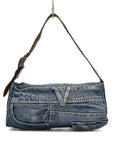 Upcycled SRV Denim Belt Bag