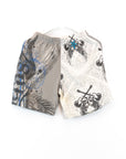Vintage Up-Cycled SRV T-Shorts (S)