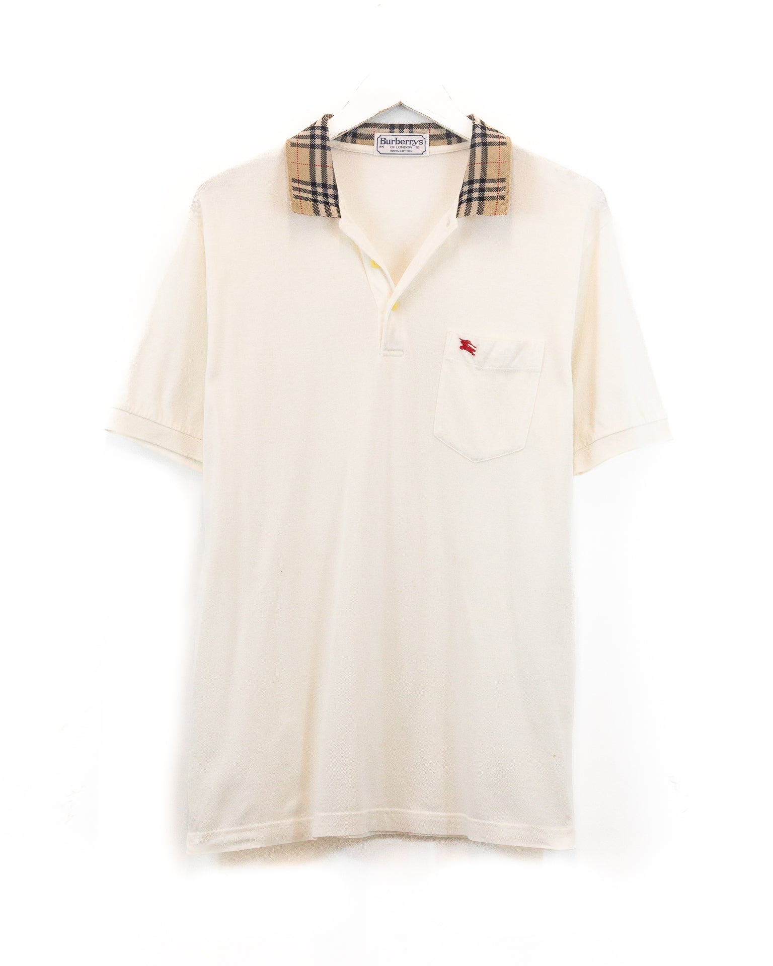 Vintage Burberry 90's Polo Shirt (L) – Storeroom Vintage