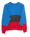 Storeroom Upcycled Colorblock Jumper (L)