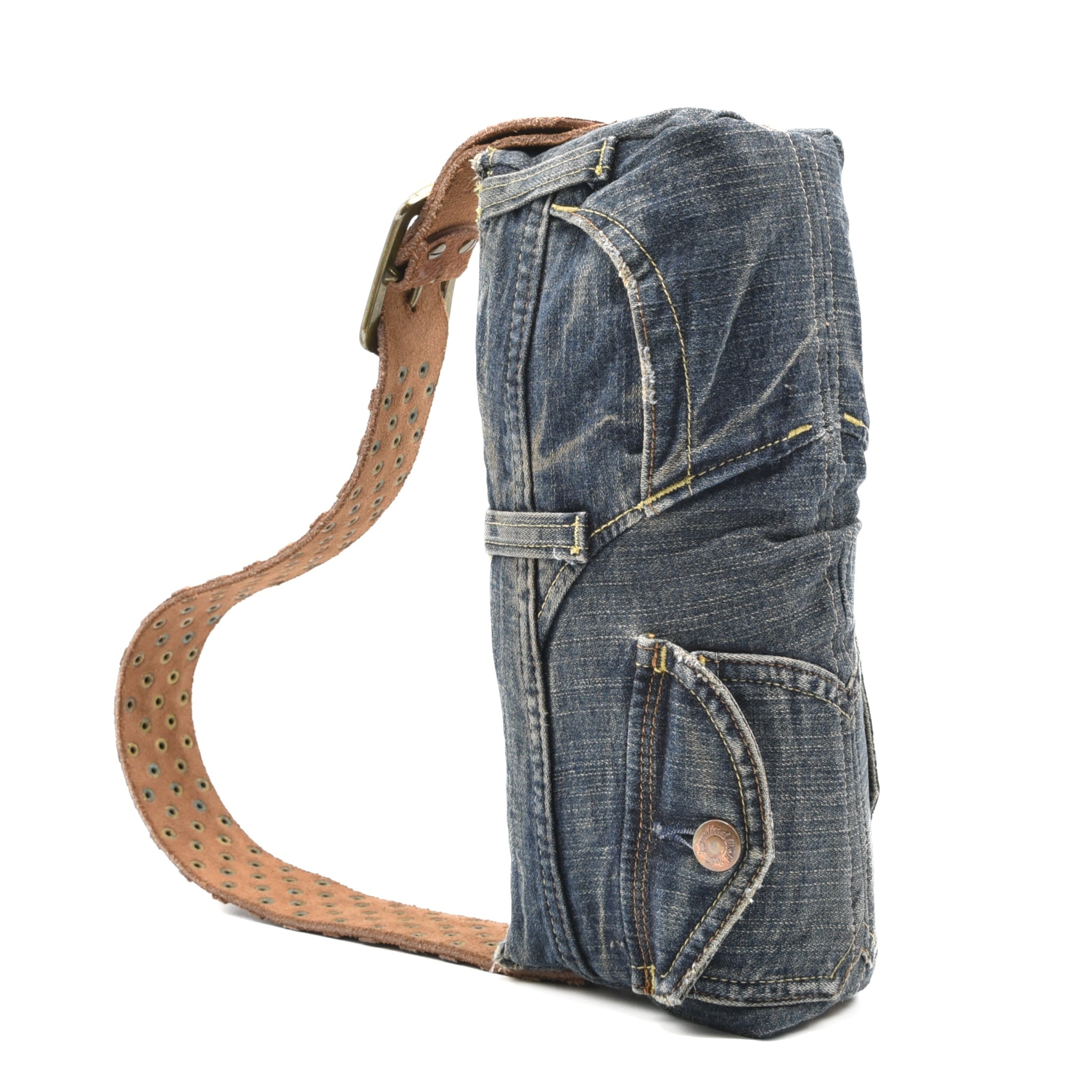 Upcycled SRV Denim Belt Bag