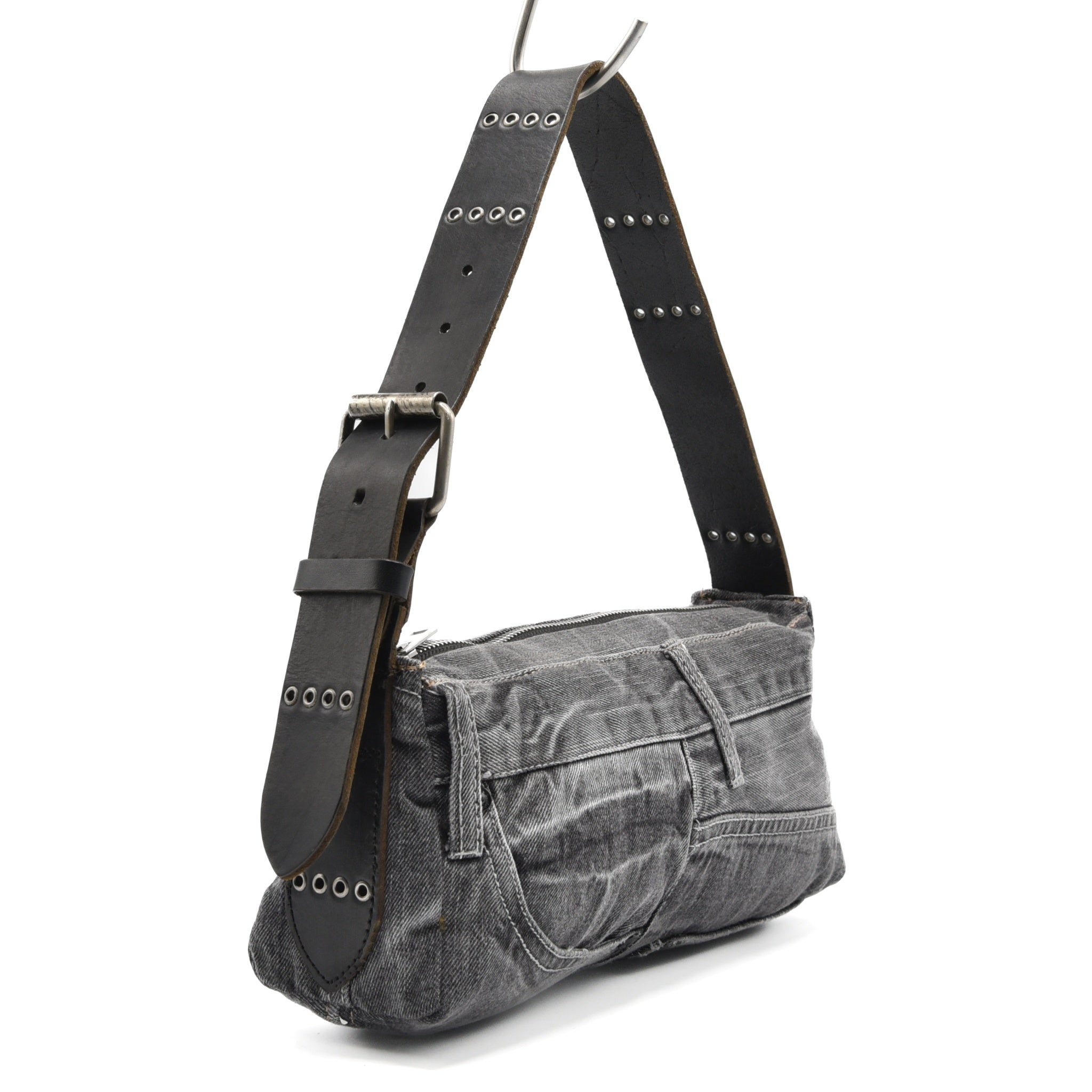 Upcycled SRV Denim Belt Bag