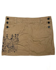 Vintage Y2K cargo skirt W32/14