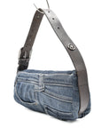 Upcycled SRV Denim Belt Bag