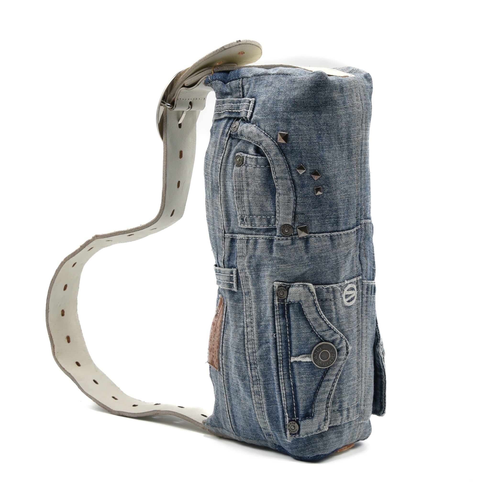 Upcycled SRV Denim Belt Bag