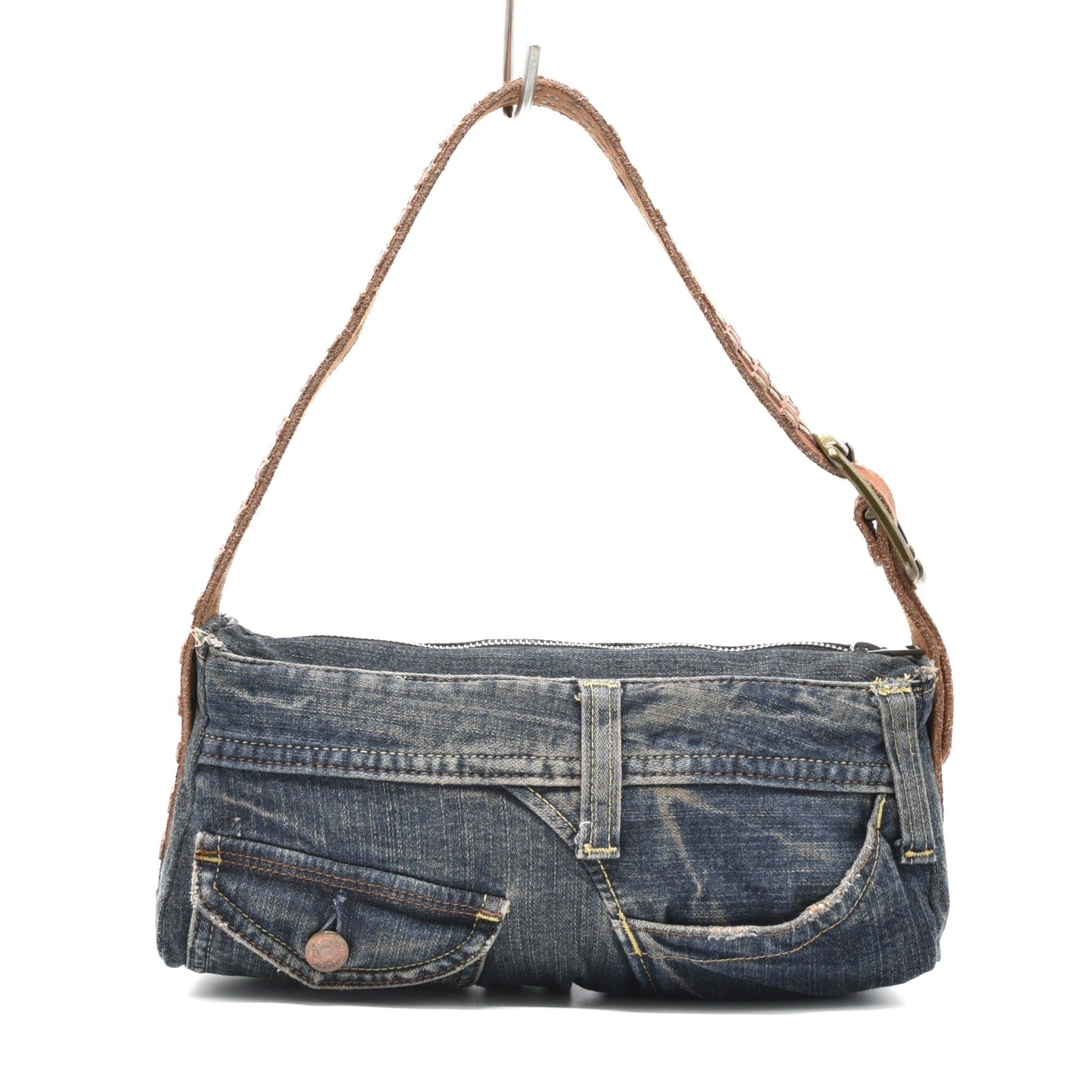 Upcycled SRV Denim Belt Bag