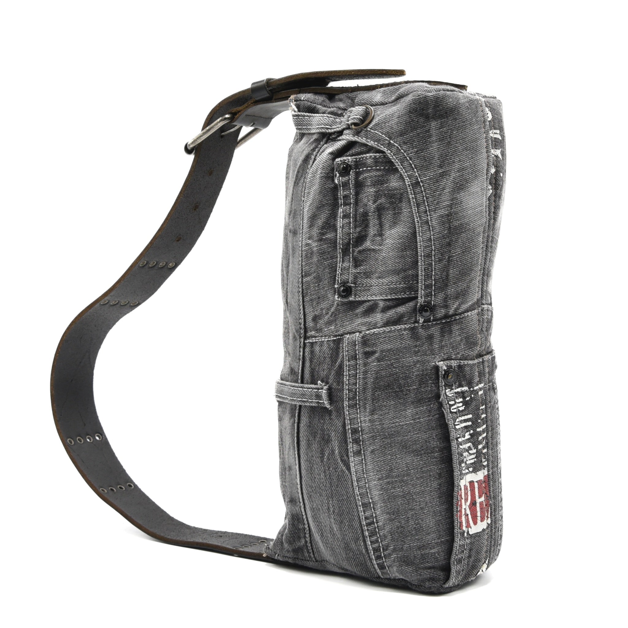 Upcycled SRV Denim Belt Bag