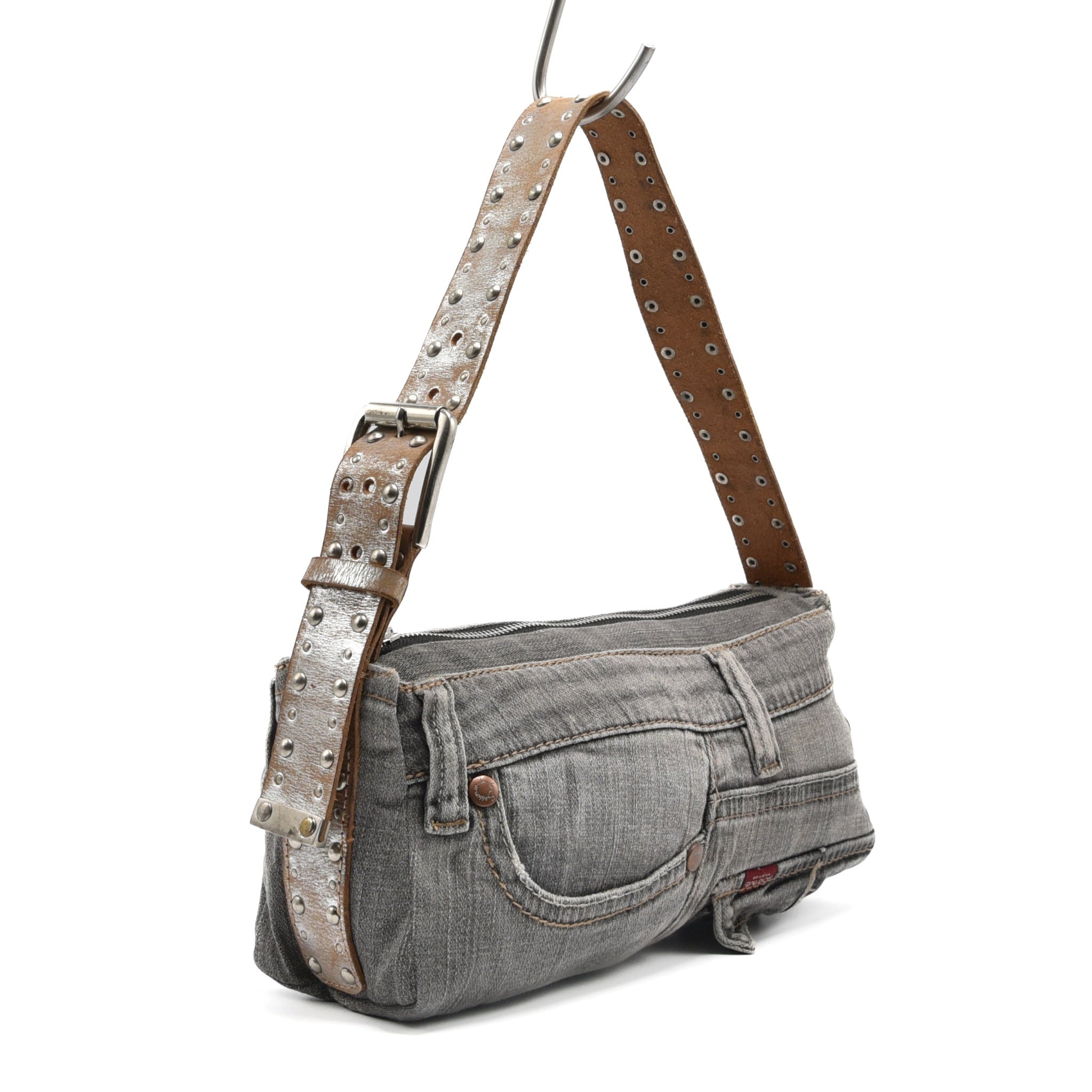 Upcycled SRV Denim Belt Bag