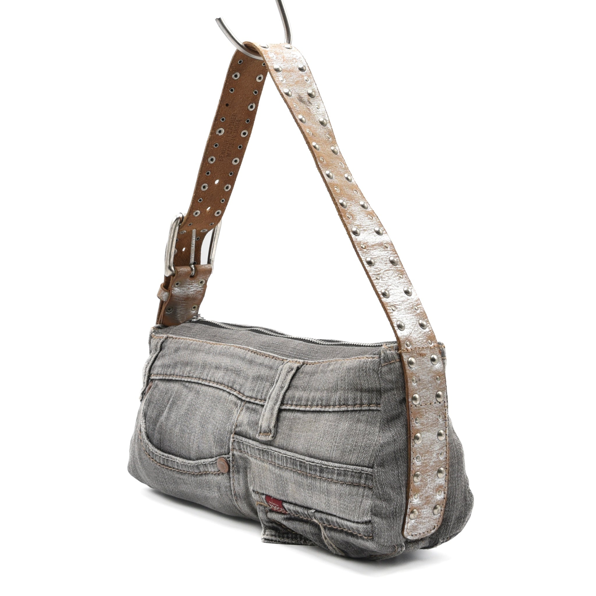 Upcycled SRV Denim Belt Bag