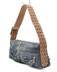 Upcycled SRV Denim Belt Bag