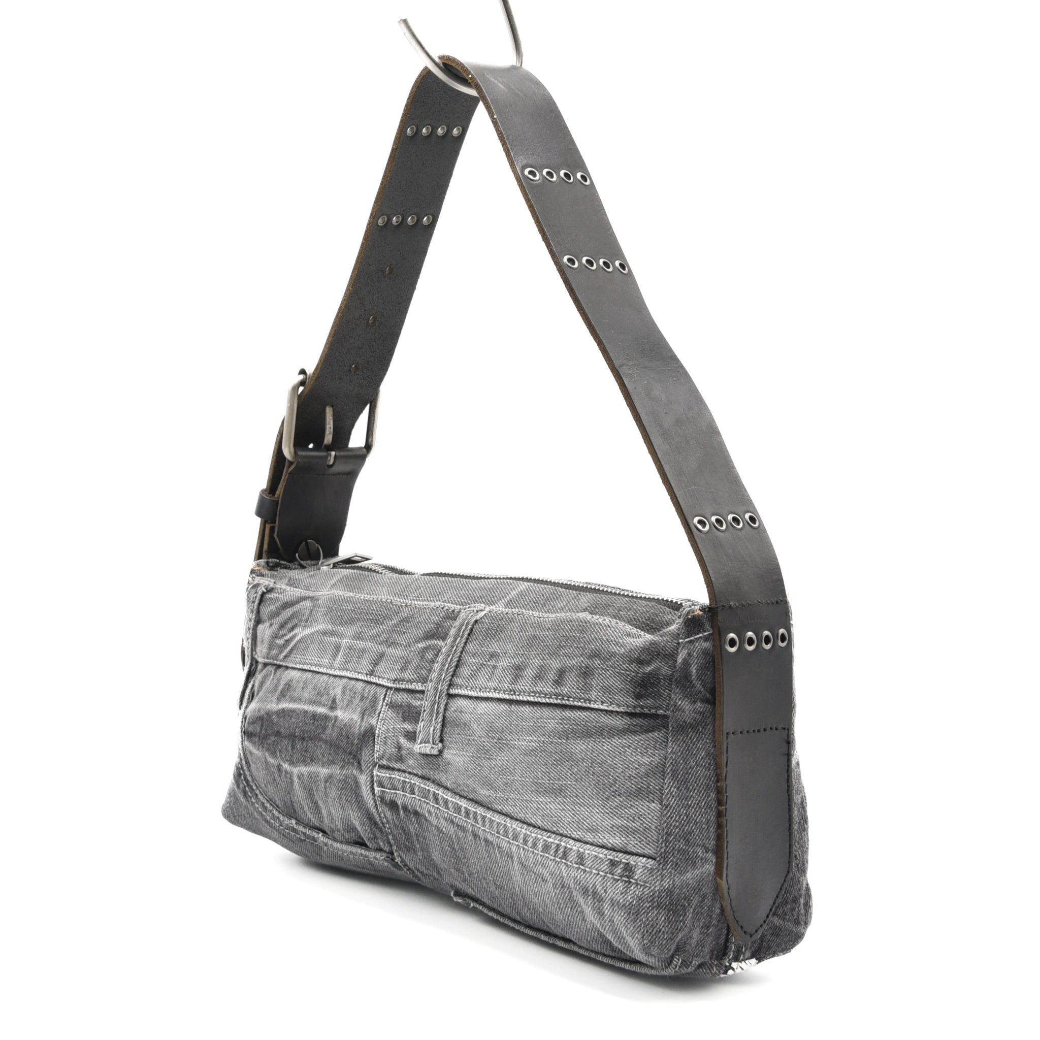 Upcycled SRV Denim Belt Bag