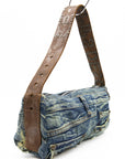 Upcycled SRV Denim Belt Bag
