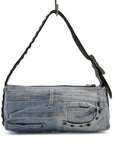 Upcycled SRV Denim Belt Bag