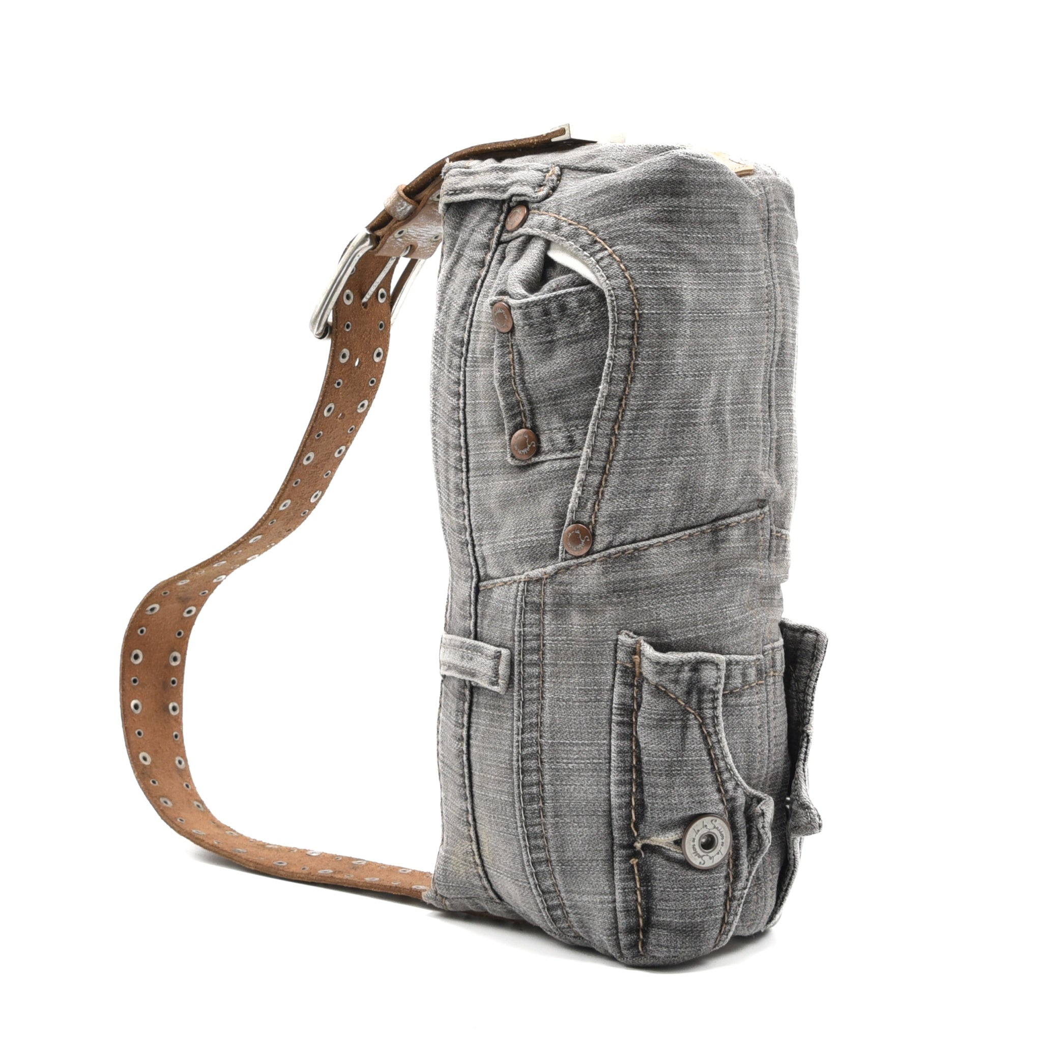 Upcycled SRV Denim Belt Bag