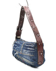 Upcycled SRV Denim Belt Bag
