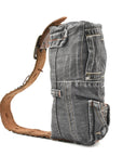 Upcycled SRV Denim Belt Bag