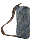 Upcycled SRV Denim Belt Bag