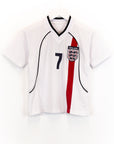 Vintage England Football Jersey Women's Baby Top (L)