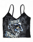 SRV Upcycled “BMX Racer” Singlet Top (S)
