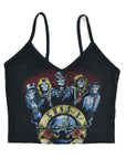SRV Upcycled “Guns N Roses” Singlet Top (XS)