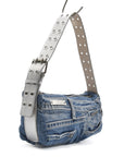 Upcycled SRV Denim Belt Bag