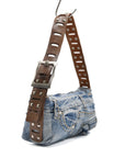 Upcycled SRV Denim Belt Bag