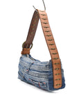 Upcycled SRV Denim Belt Bag