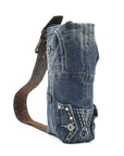 Upcycled SRV Denim Belt Bag