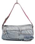 Upcycled SRV Denim Belt Bag