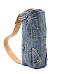 Upcycled SRV Denim Belt Bag
