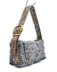 Upcycled SRV Denim Belt Bag