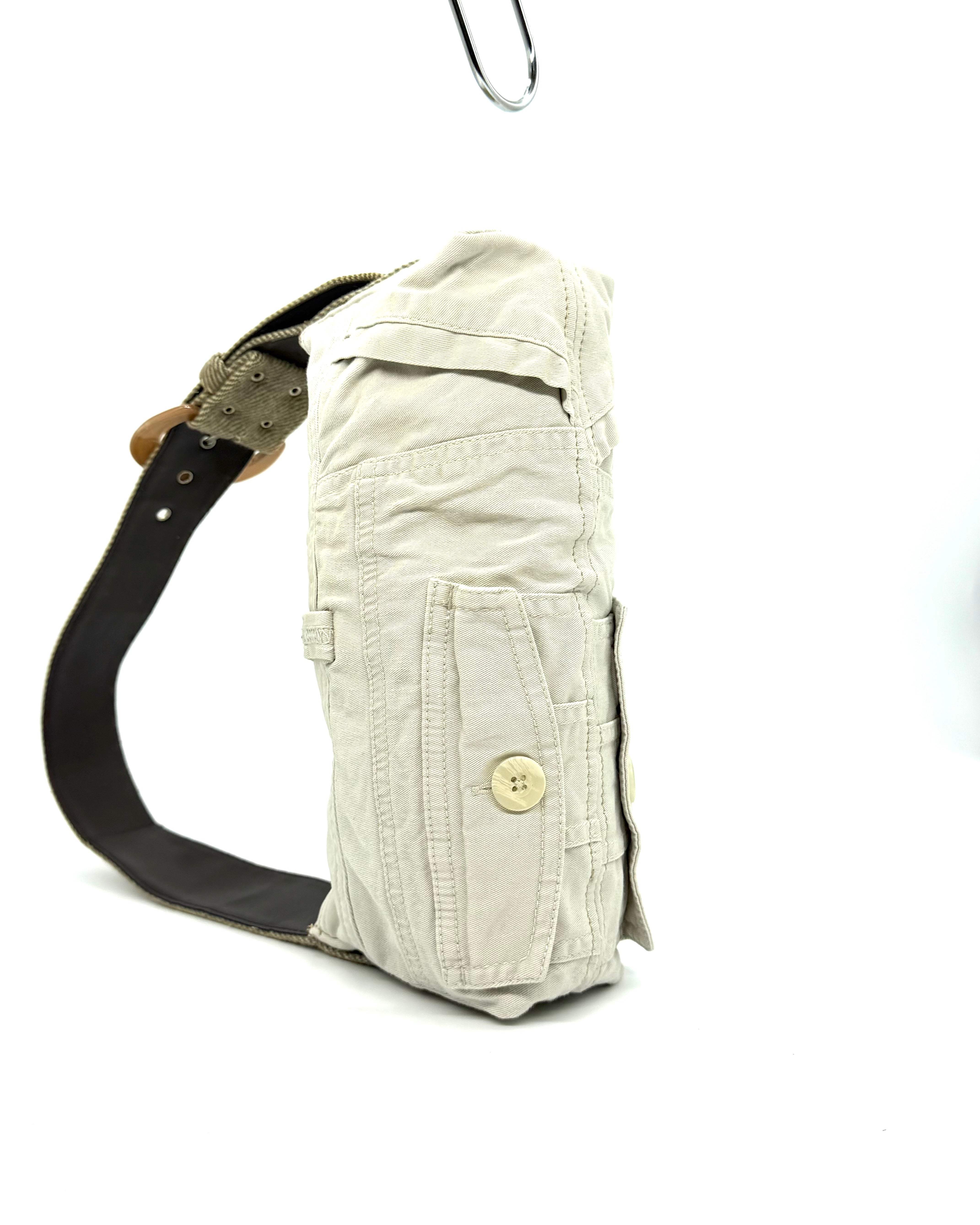 Upcycled SRV Denim Belt Bag