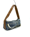 Upcycled SRV Denim Belt Bag