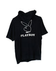 Vintage Playboy 00’s Shortsleeve Hoodie (L/XL)