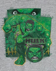 Vintage The Hulk Women's Baby Top (M)